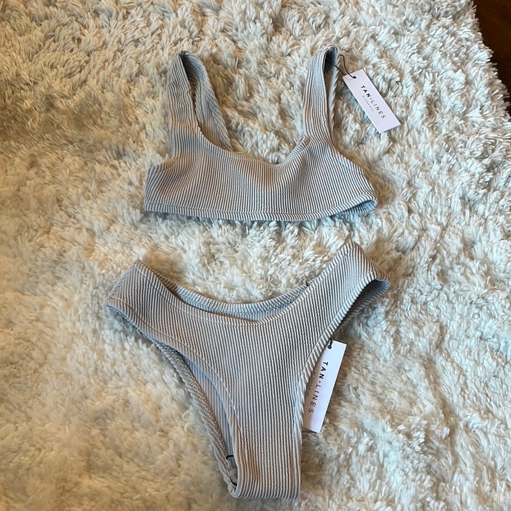 Sivan Ayla ribbed two piece bikini